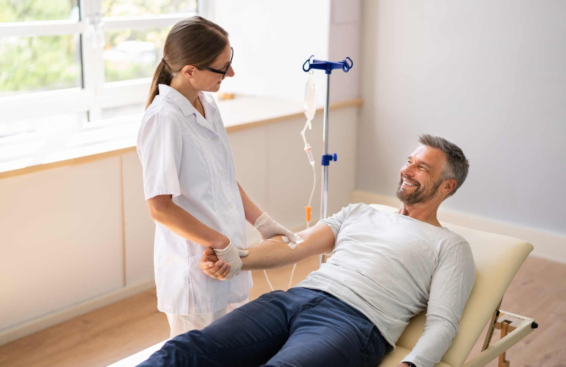 suero intravenoso sistema inmunologico