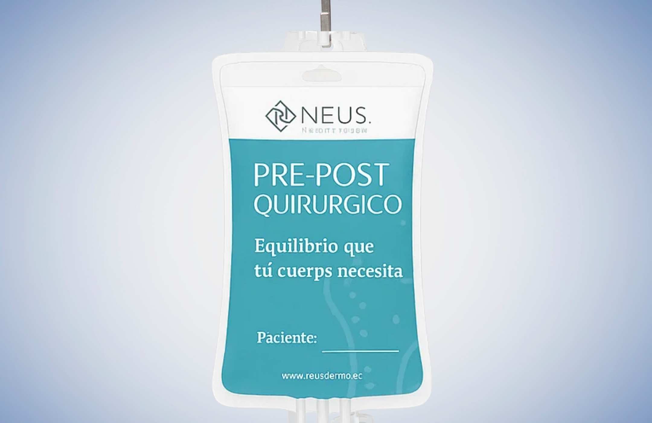 Suero intravenoso Pre - Post Quirúrgico – ¿Cómo acelerar la recuperación y cicatrización después de una cirugía?